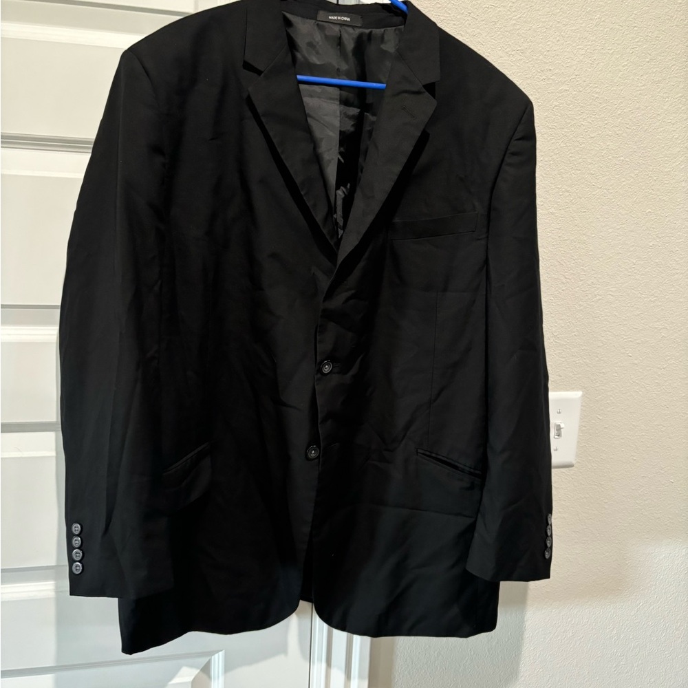 City Streets Elegant Black Men's Blazer